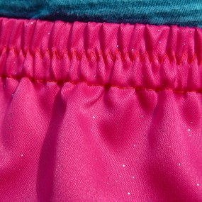 Allia pink glitter skirt waist