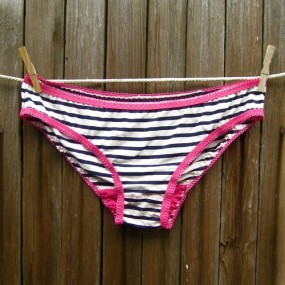 nautical pink panties