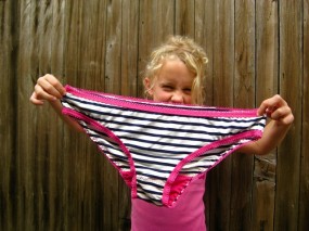nautical pink panties