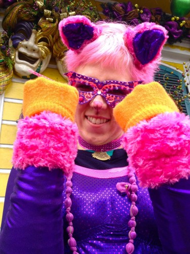 sparklepussy cat costume, made by Julianne